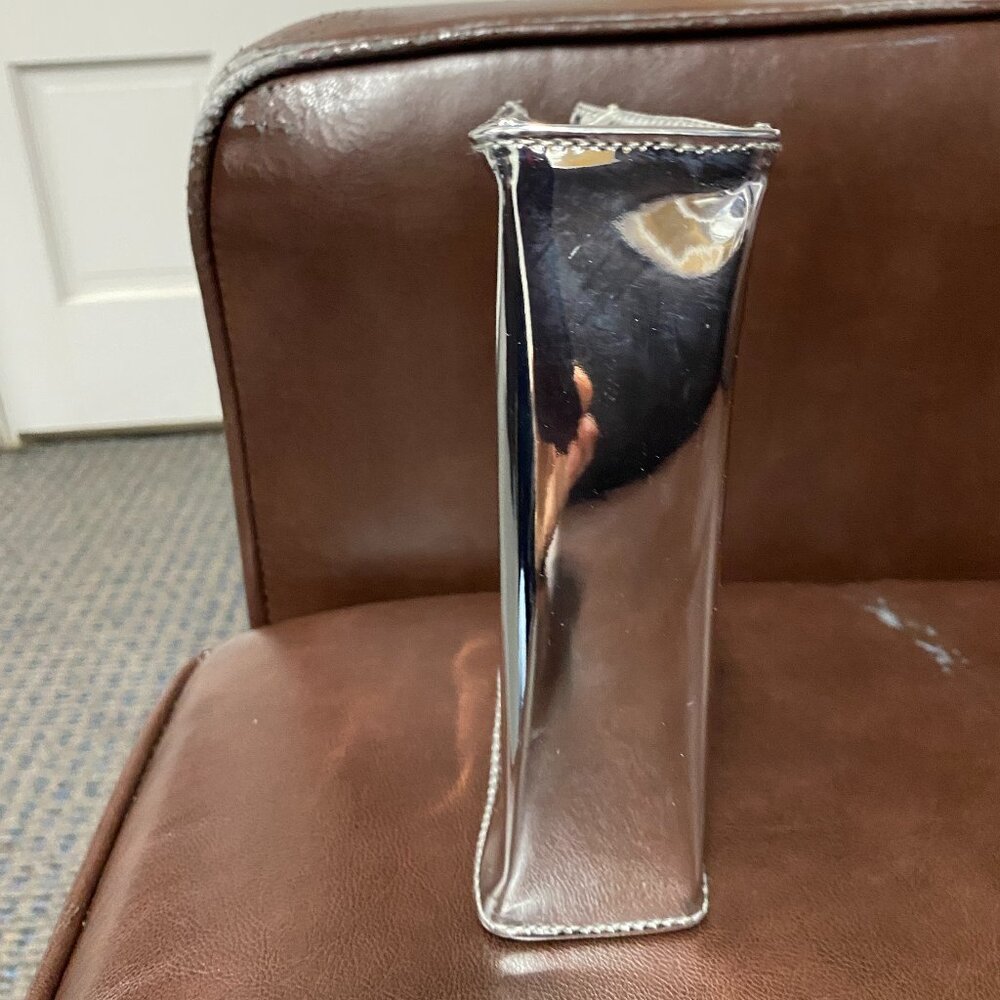 Yves Saint Laurent Silver Beauty Cosmetic Pouch - Picture 4 of 7